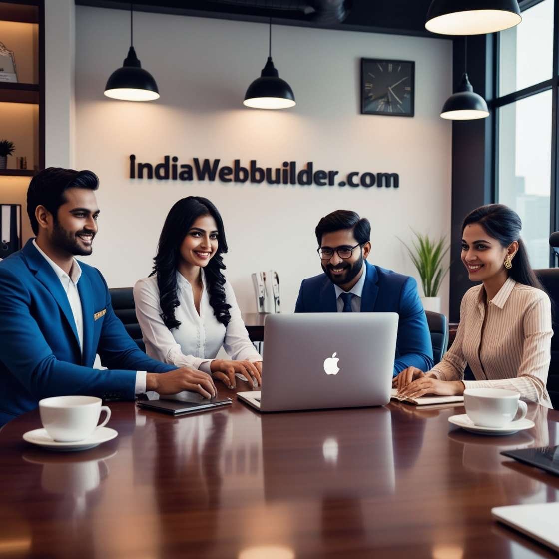 "India Web Builder team dedicated to driving business success through website design, digital marketing, and SEO expertise"